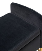 Angelo Upholstered Flip Top Storage Bench