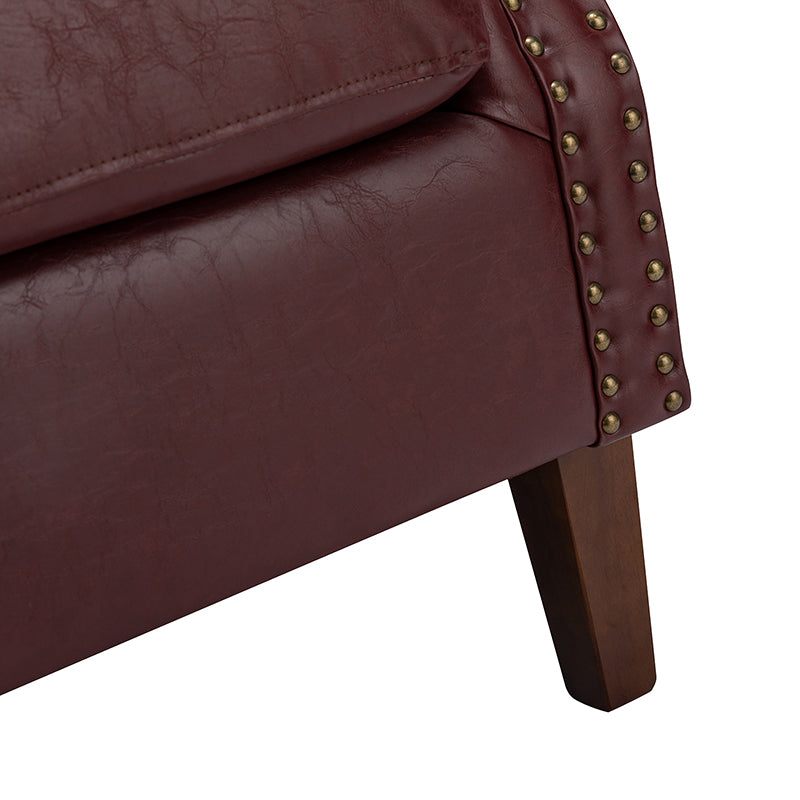 Gianfranco Vegan Leather Armchair