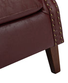 Gianfranco Vegan Leather Armchair
