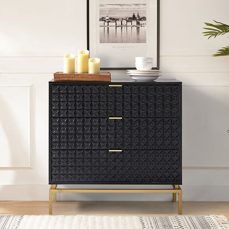 Jake 31" Tall 3 Drawer Accent Chest