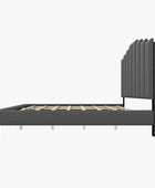 Boeotia Tufted Upholstered Platform Bed-KB - Hulala Home